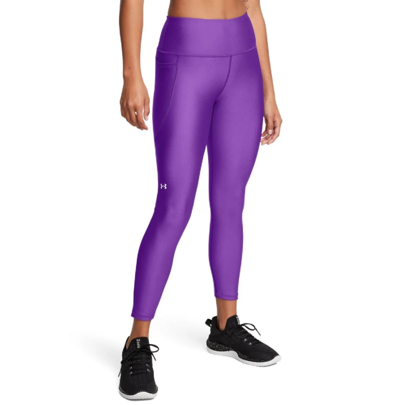 Image of Under Armour Tech High Rise Ankle Leggings Purple female 0-2