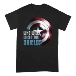 Image of The Falcon and the Winter Soldier T-Shirt Wield The Shield Size M