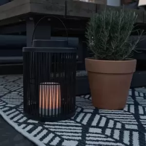 Image of IP44 Cylindrical Shaped Basket with Battery Operated LED Candle