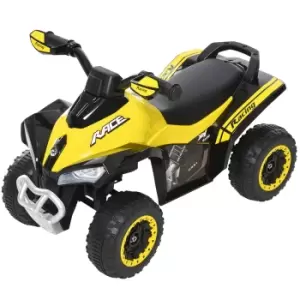 Image of Reiten Kids Ride On Quad Bike with Foot-to-Floor, Sliding & Walking - Yellow