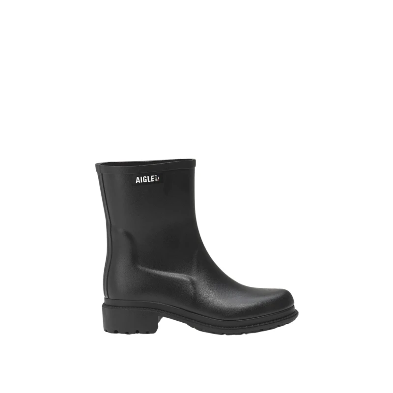 Image of Aigle Womens rain boots Aigle Fulfeel Mid Nl Noir Female 36