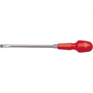 Image of Draper Flared Slotted Screwdriver 9.5mm 200mm