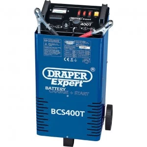 Image of Draper Expert BCS400T Automotive Battery Starter and Charger 12v or 24v