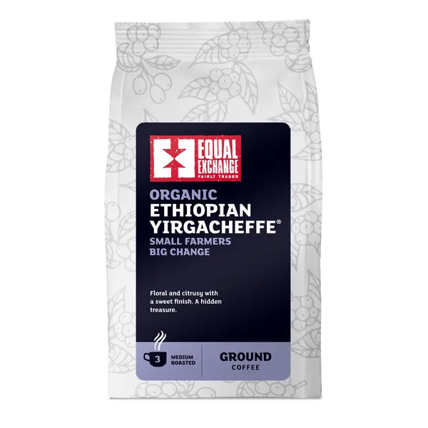 Image of Equal Exchange Organic Ethiopian Yirgacheffe Ground Coffee 227g
