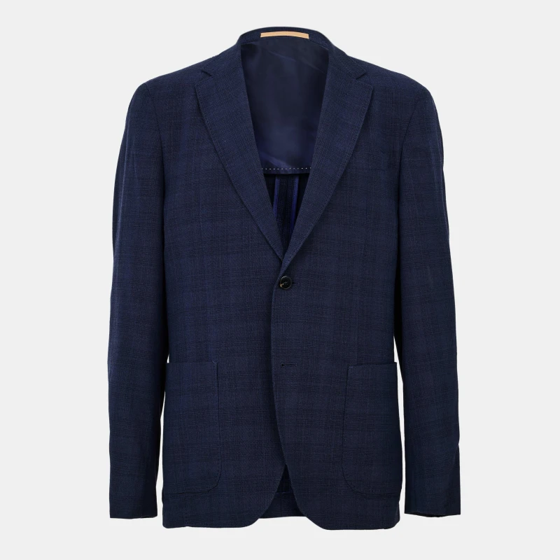 Image of Boss Mens Hstn Pcs Lp Unf Suits Blue male 36 (46)