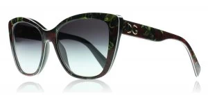 Image of Dolce & Gabbana DG4216 Sunglasses Red / Black / Green 29388G 55mm