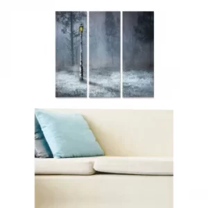 Image of MDF3134753 Multicolor Decorative MDF Painting (3 Pieces)