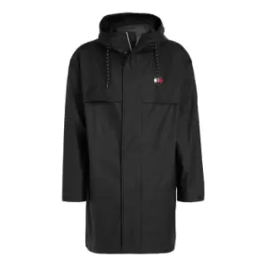 Image of Tommy Jeans Tjm Chicago Long Jacket - Black