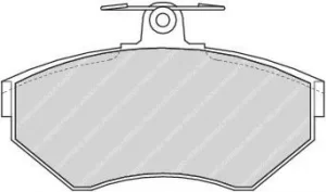 Image of Ferodo FDB1312 Brake Pad Set Front Axle Premier Car