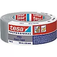 Image of tesa Duct Tape Grey 50 mm (W) x 50 m (L) Polyethylene