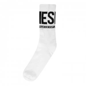 Image of Diesel Ray Socks - White 100