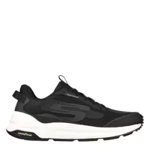 Image of Skechers Global Jog Mens Trainers - Black