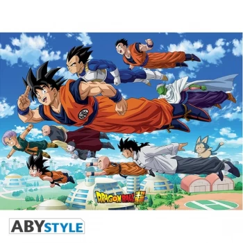Image of Dragon Ball Super Goku's Group (52cm x 38cm) Small Poster