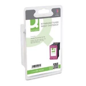 Image of Q-Connect HP 301XL Remanufactured Colour Inkjet Cartridge High Yield