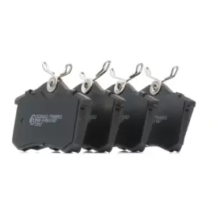 Image of RIDEX Brake pad set VW,AUDI,OPEL 402B0029 1E0698451,1E0698451B,1E0698451C 1E0698451D,1E0698451E,1E0698451G,1H0615415,1H0615415A,1H0615415D,1H0698451