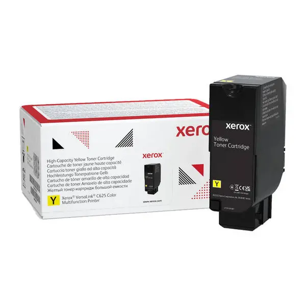 Image of Original Xerox 006R04639 High Capacity Yellow Toner Cartridge