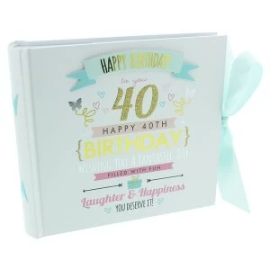 Image of Signography 40th Birthday Photo Album