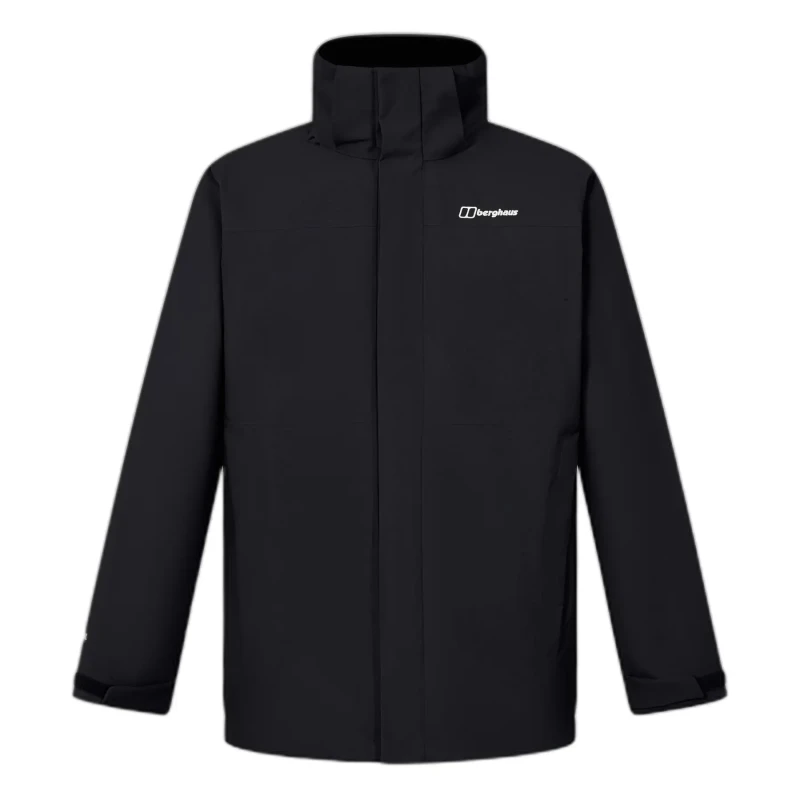 Image of Hooded waterproof jacket Berghaus Hillwalker 2.0 Noir Male M