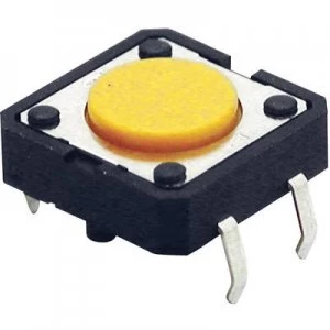 Image of Omron B3F4055 Pushbutton 24 Vdc 0.05 A 1 x OffOn momentary