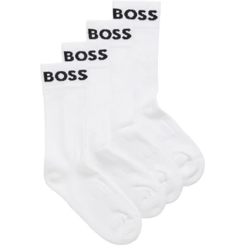 Image of Boss 2 Pack Sport Crew Socks Mens - White