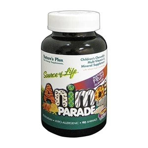 Image of Natures Plus Source of Life Animal Parade Assorted Chewables 180 Tabs