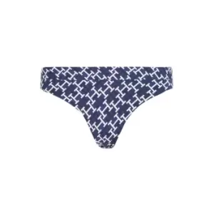 Image of TOMMY HILFIGER Monogram Bikini Print - Blue