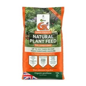 Image of Organico 6x Organic Fibrous Fertiliser Bag 15kg -