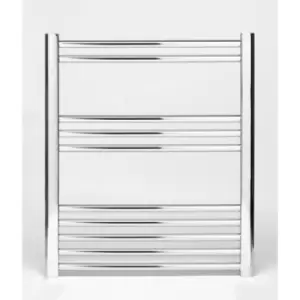 Image of Towelrads Hamilton Chrome Curved Towel Rail 700mm x 600mm - 537637
