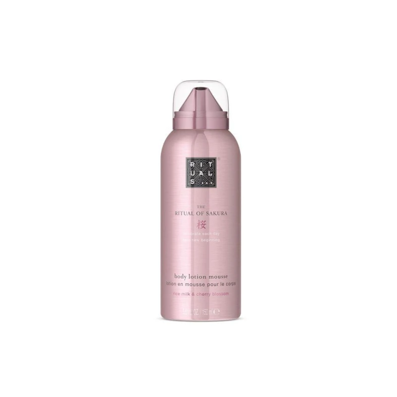 Image of Rituals The Ritual of Sakura Floral Blossom and Rice Milk Body Lotion Mousse 150ml