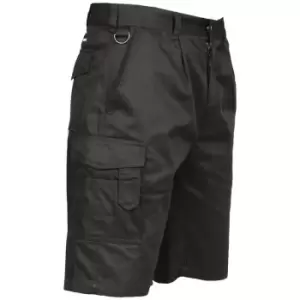 Image of S790BKRL - sz L Combat Shorts - Black - Black - Portwest