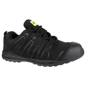 Image of Amblers Safety FS40C Unisex Adults Safety Trainers (6.5 UK) (Black)