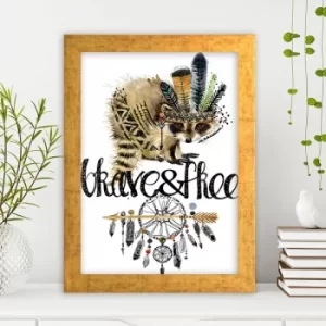 Image of AC597755816 Multicolor Decorative Framed MDF Painting