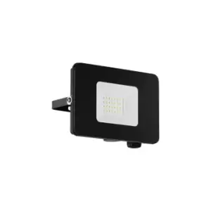 Image of IP65 Outdoor Wall Flood Light Black Adjustable 20W Built in LED Porch Lamp