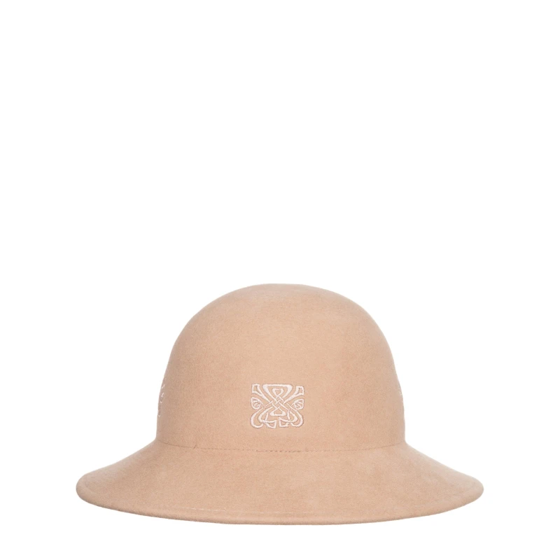 Image of Biba Biba Embroidered Bucket Hat - Neutral Neutral S - M