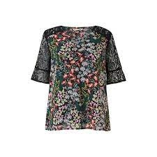 Image of Yumi Black Butterfly Top - 8