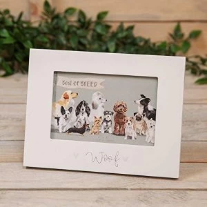 Image of 6" x 4" - Best of Breed Wooden Frame - Dog