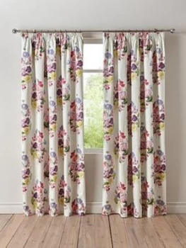 Image of Wendy Tait Bouquet Blackout 3" Pleated Curtains