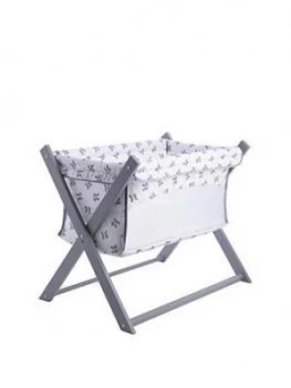 Image of Clair De Lune Rachel Riley Bunny Folding Breathable Crib