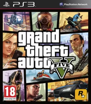 Image of Grand Theft Auto GTA 5 PS3 Game