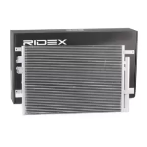 Image of RIDEX Condenser 448C0155 AC Condenser,Condenser, air conditioning ALFA ROMEO,159 Sportwagon (939),159 (939),Brera (939_),SPIDER (939)