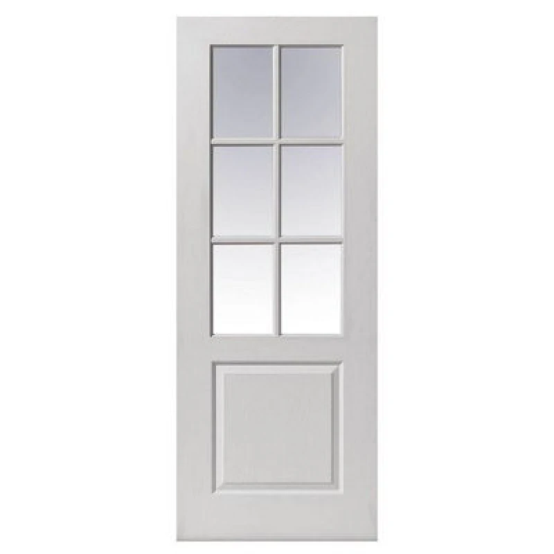 Image of JB Kind Doors Faro White Glazed Internal Door