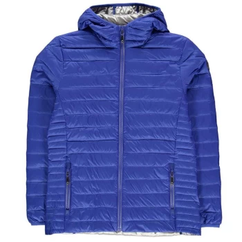 Image of Karrimor Hooded Down Jacket Junior Boys - Blue