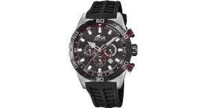 Image of Lotus Black Chronograph Watch - L18677/3