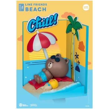 Image of Beast Kingdom Line Friends D-Stage Diorama - Beach