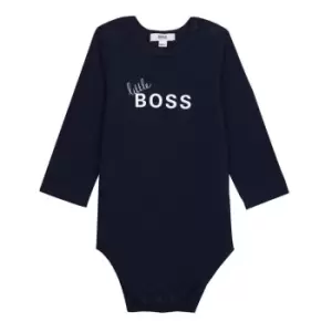 Image of Boss Pack of 2 cotton rompers - Blue