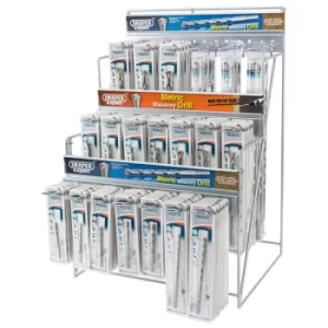 Image of Draper Expert 64045 Metric Masonry Drill Bit Merchandiser (130 Piece)
