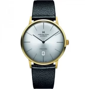 Image of Mens Hamilton Intra-Matic 42mm Automatic Watch