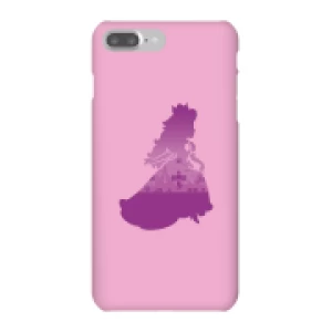 Image of Nintendo Super Mario Peach Silhouette Phone Case - iPhone 7 Plus - Snap Case - Gloss