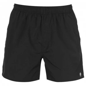 Image of French Connection Swimming Shorts Mens - Black