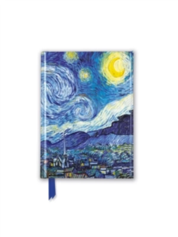 Image of Vincent van Gogh: The Starry Night (Foiled Pocket Journal) Notebook / blank book